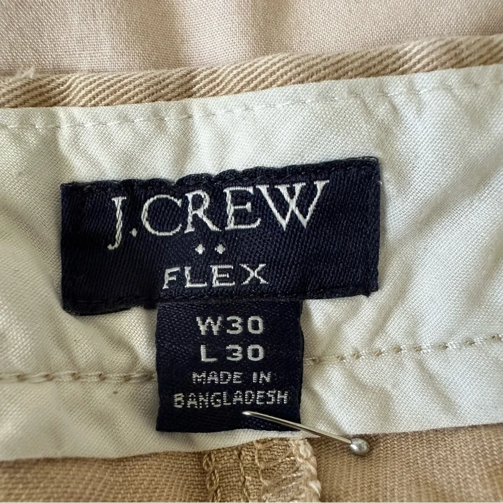 J.Crew Flex Slim Chino light Beige 30x30 Cotton Men’s Pants